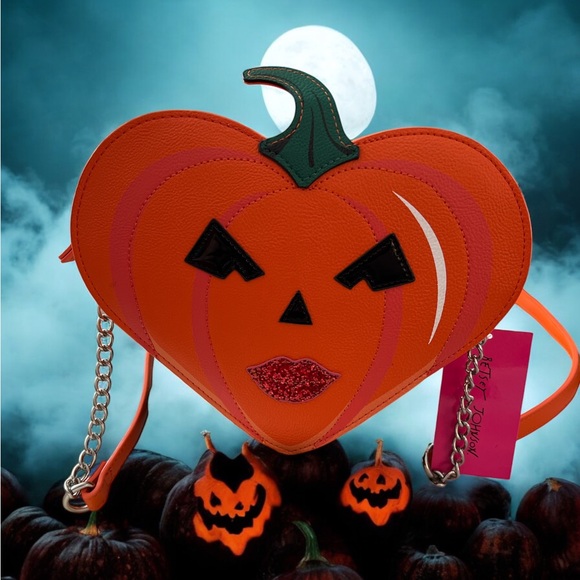 Betsey Johnson Handbags - Betsey Johnson Bags Betsey Johnson Pumpkin Crossbody Purse / Halloween Bag